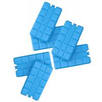 Koelelementen voor koeltas/koelbox - 6x stuks - 200 ml - blauw - kunststof - 15 x 8 x 2 cm - thumbnail