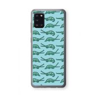 Kroko: Samsung Galaxy A31 Transparant Hoesje Kroko: Samsung Galaxy A31 Transparant Hoesje