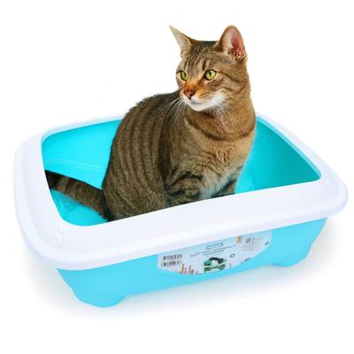Nobleza Open kattenbak - Maat M - 47x37,3x16 cm - Lichtblauw