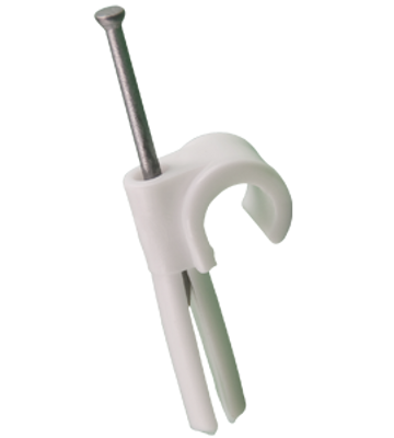 Mepac plugclip nagel 11/15mm wit