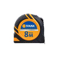 Ivana 55223 Rolbandmaat soft grip 25 mm x 8 meter Ivana 55223 Rolbandmaat soft grip 25 mm x 8 meter