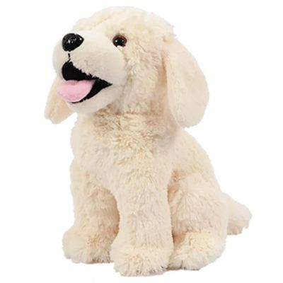 Honden knuffels- Labrador hond licht zittend 20 cm Honden knuffels- Labrador hond licht zittend 20 cm