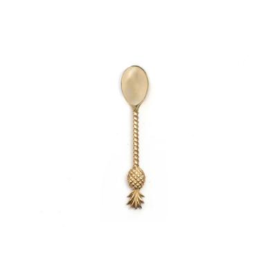 Gouden Pineapple Theelepel