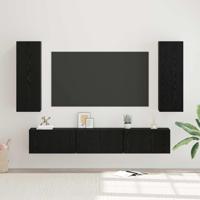 Tv-meubelset 5 pcs Zwart eiken Medium 30.5 x 30 x 90 cm