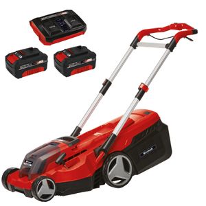 Einhell RASARRO Kit 4.0 Ah - Accu Grasmaaier | 38 cm | 450 m2 | Incl. 2 x 4.0 Ah accu + duolader - 3413180 3413180