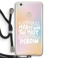 The prettiest: Huawei Ascend P8 Lite (2017) Transparant Hoesje met koord