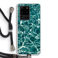 Weerkaatsing water: Samsung Galaxy S20 Ultra Transparant Hoesje met koord