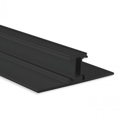 LED profiel zwart PL13 wandstrip voor 2 LEDstrips 8101002 koofverlichting prijs p/m