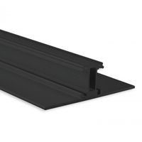 LED profiel zwart PL13 wandstrip voor 2 LEDstrips 8101002 koofverlichting prijs p/m
