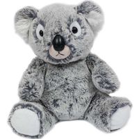 Koala pluche knuffel - grijs - 20 cm   -