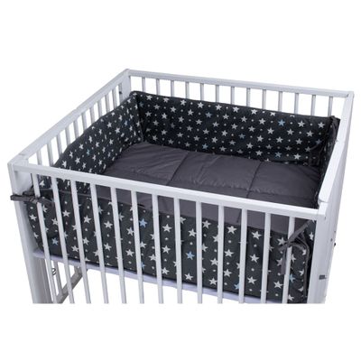 tiSsi Matras voor de Moritz Box sterren antracietkleurig tiSsi Matras voor de Moritz Box sterren antracietkleurig