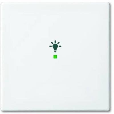 Busch-Jaeger 2CKA006220A0356 Wipschakelaar licht Afdekking 1-voudig free@home Wit, Zuiver wit (RAL 9010) 1 stuk(s)