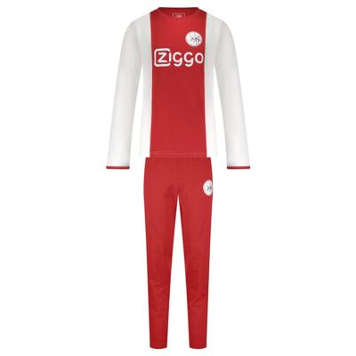 Ajax Pyjama Wit Rood Wit Ziggo