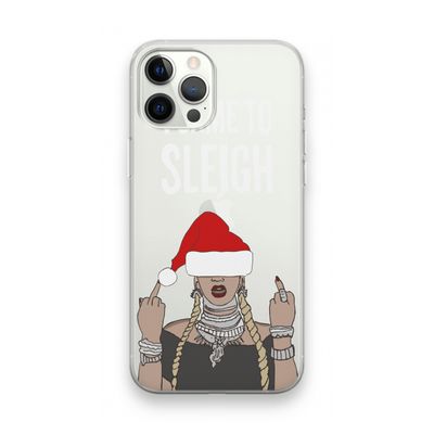 Came To Sleigh: iPhone 12 Pro Max Transparant Hoesje