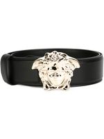 Versace ceinture La Medusa en cuir - Noir