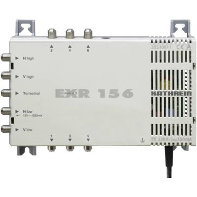 Kathrein EXR 156 Satelliet multiswitch Ingangen (satelliet): 5 (4 satelliet / 1 terrestrisch) Aantal gebruikers: 6