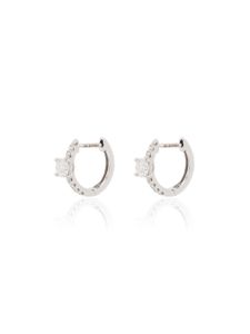 Anita Ko boucles d'oreilles en or blanc 18ct ornées de diamants - Argent