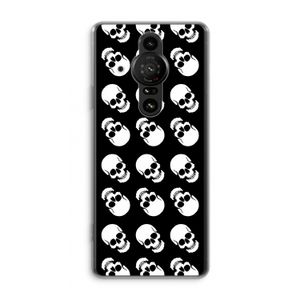 Musketon Skulls: Sony Xperia Pro-I Transparant Hoesje