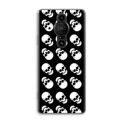 Musketon Skulls: Sony Xperia Pro-I Transparant Hoesje