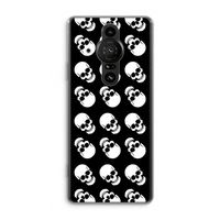 Musketon Skulls: Sony Xperia Pro-I Transparant Hoesje Musketon Skulls: Sony Xperia Pro-I Transparant Hoesje