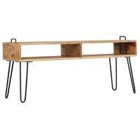 The Living Store Tv-meubel 110x35x45 cm massief mangohout - Kast