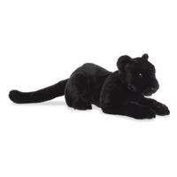 Pluche zwarte panter knuffel - 51 cm - kinder speelgoed dieren knuffels