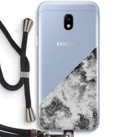 Onweer: Samsung Galaxy J3 (2017) Transparant Hoesje met koord