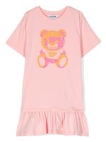 Moschino Kids robe courte à motif Teddy Bear - Rose