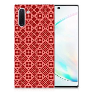 Samsung Galaxy Note 10 TPU bumper Batik Rood