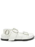 Jil Sander sandales à bout ouvert - Blanc