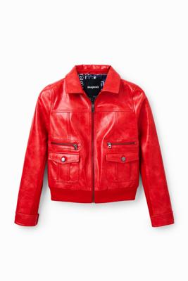 Retro jack met zakken - RED - XL