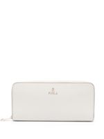 Furla portefeuille Camelia en cuir à plaque logo - Blanc