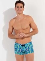 HOM - Swim Shorts - Marbella - blauw, Maat:XL