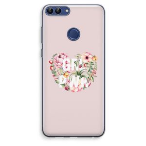 GRL PWR Flower: Huawei P Smart (2018) Transparant Hoesje