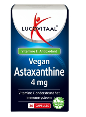 Lucovitaal Voedingssupplementen Vegan Astaxanthine 4mg 30Capsules