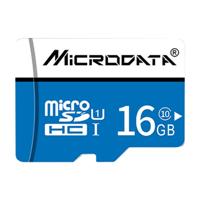 MICROGEGEVENS 16GB TF (Micro SD) geheugenkaart hoge snelheid U1 zwarte lijn blauw en wit