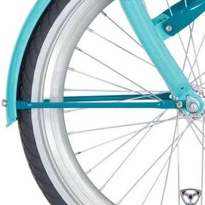 Alpina spatbordstang set 20 clubb turquoise