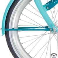 Alpina spatbordstang set 20 clubb turquoise