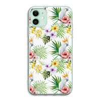 Gele kuif: iPhone 11 Transparant Hoesje