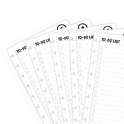 Set Extra Pagina's-A5 - to-do list