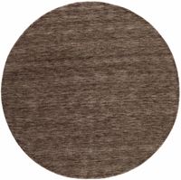 MOMO Rugs - Panorama Uni Rond Dark Brown - 250 rond Vloerkleed