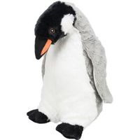 TRIXIE BE ECO PINGUÏN ERIN PLUCHE GERECYCLED ZWART / WIT / GRIJS 28 CM - thumbnail