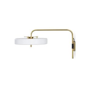 Bert Frank Revolve Wandlamp - Messing - Wit