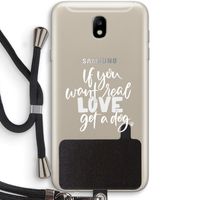 Partner in crime: Samsung Galaxy J7 (2017) Transparant Hoesje met koord