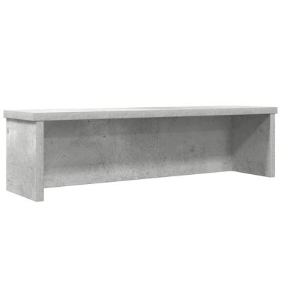 Keukenrek stapelbaar 50x15x16 cm bewerkt hout betongrijs