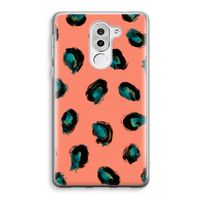 Pink Cheetah: Honor 6X Transparant Hoesje