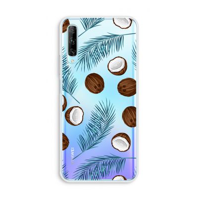 Kokosnoot roze: Huawei P Smart Pro Transparant Hoesje