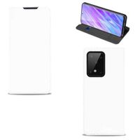 Samsung Galaxy S20 Ultra Bookcase met Pashouder Wit - thumbnail