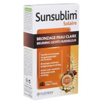 Nutreov Sunsublim Bruining Lichte Huidskleur Capsules 28Capsules