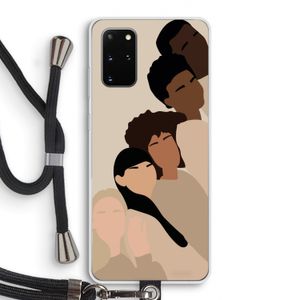 Sweet creatures: Samsung Galaxy S20 Plus Transparant Hoesje met koord